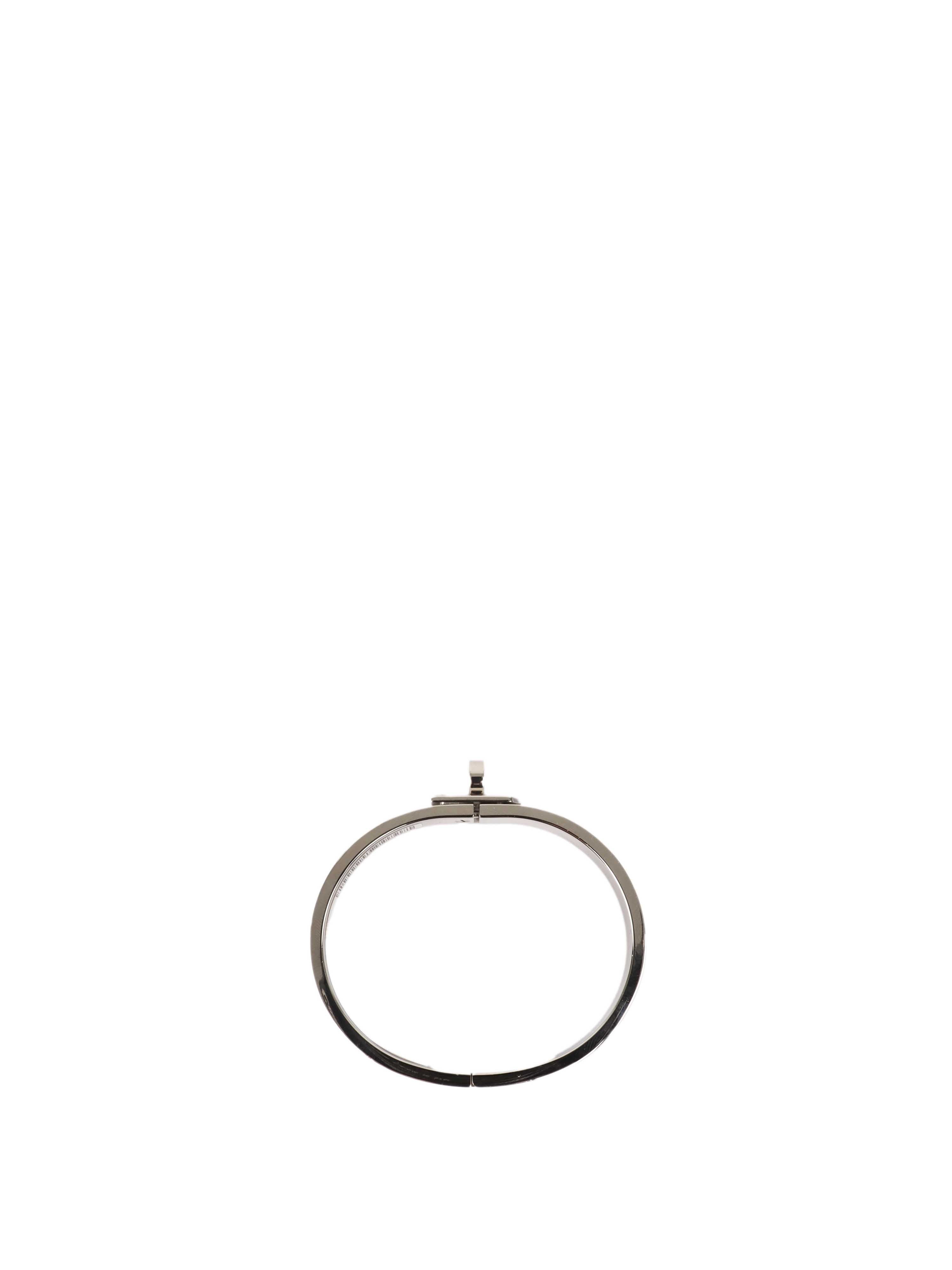 Hermes Creme Mini Clic Kelly Bracelet.