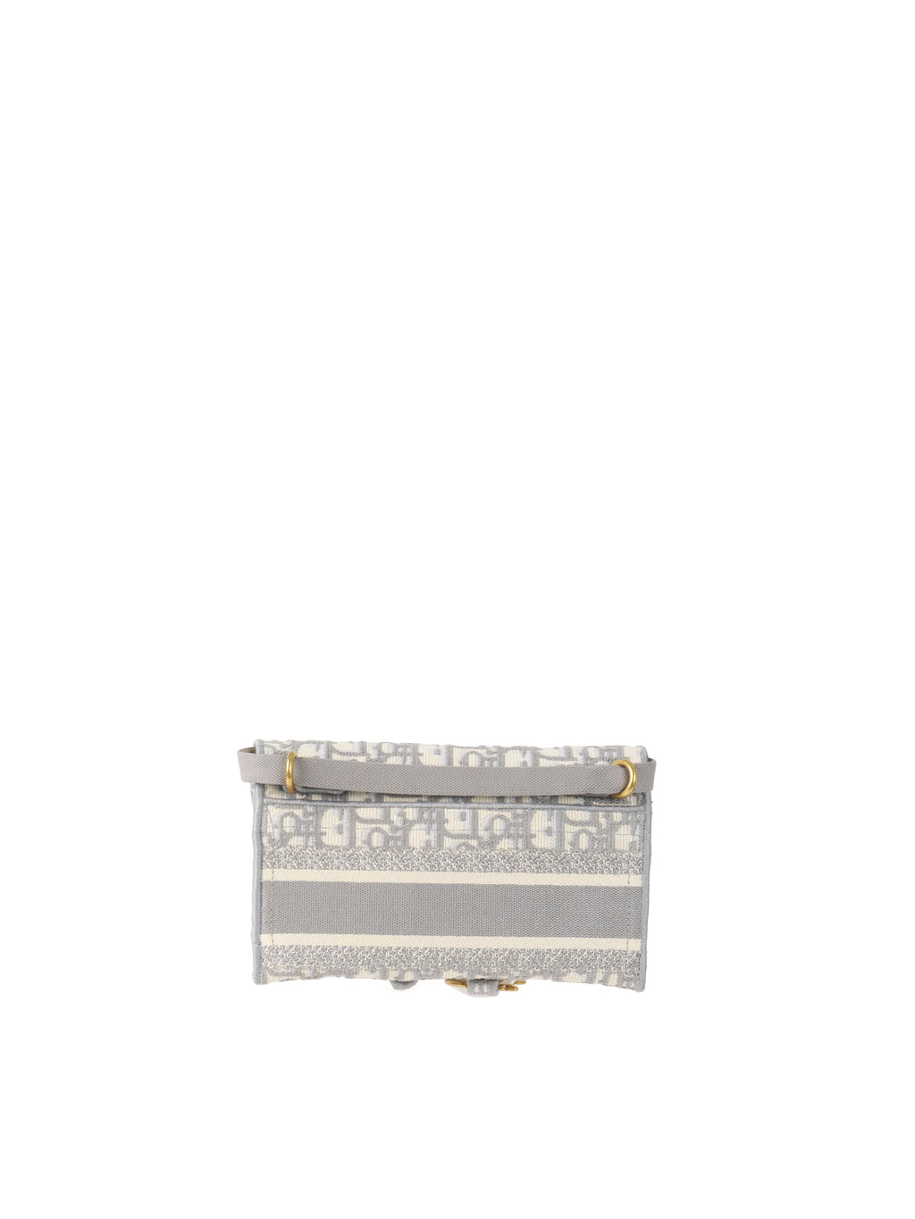 Dior Saddle Grey Belt Pouch.