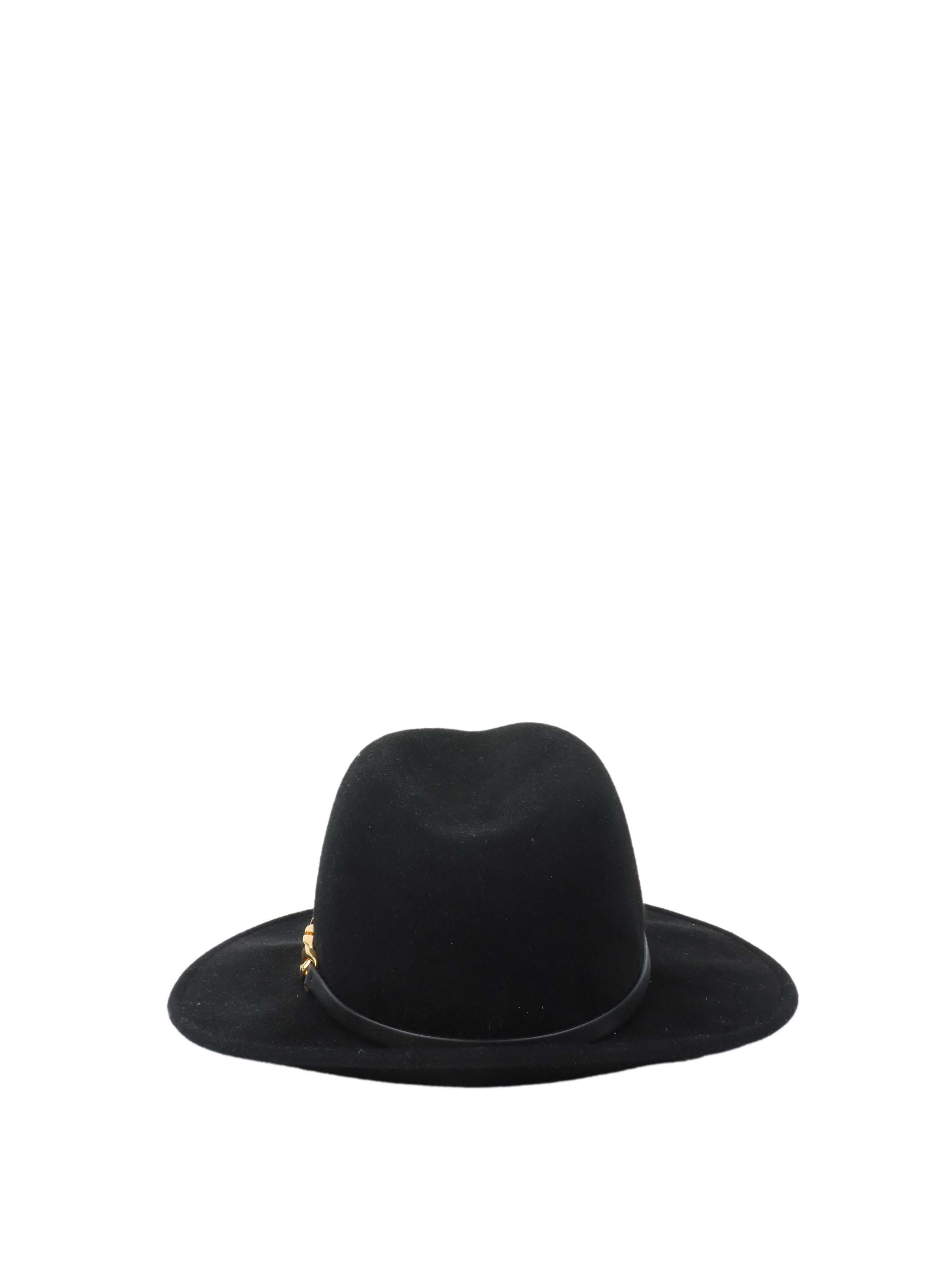 Valentino Black Wool Hat