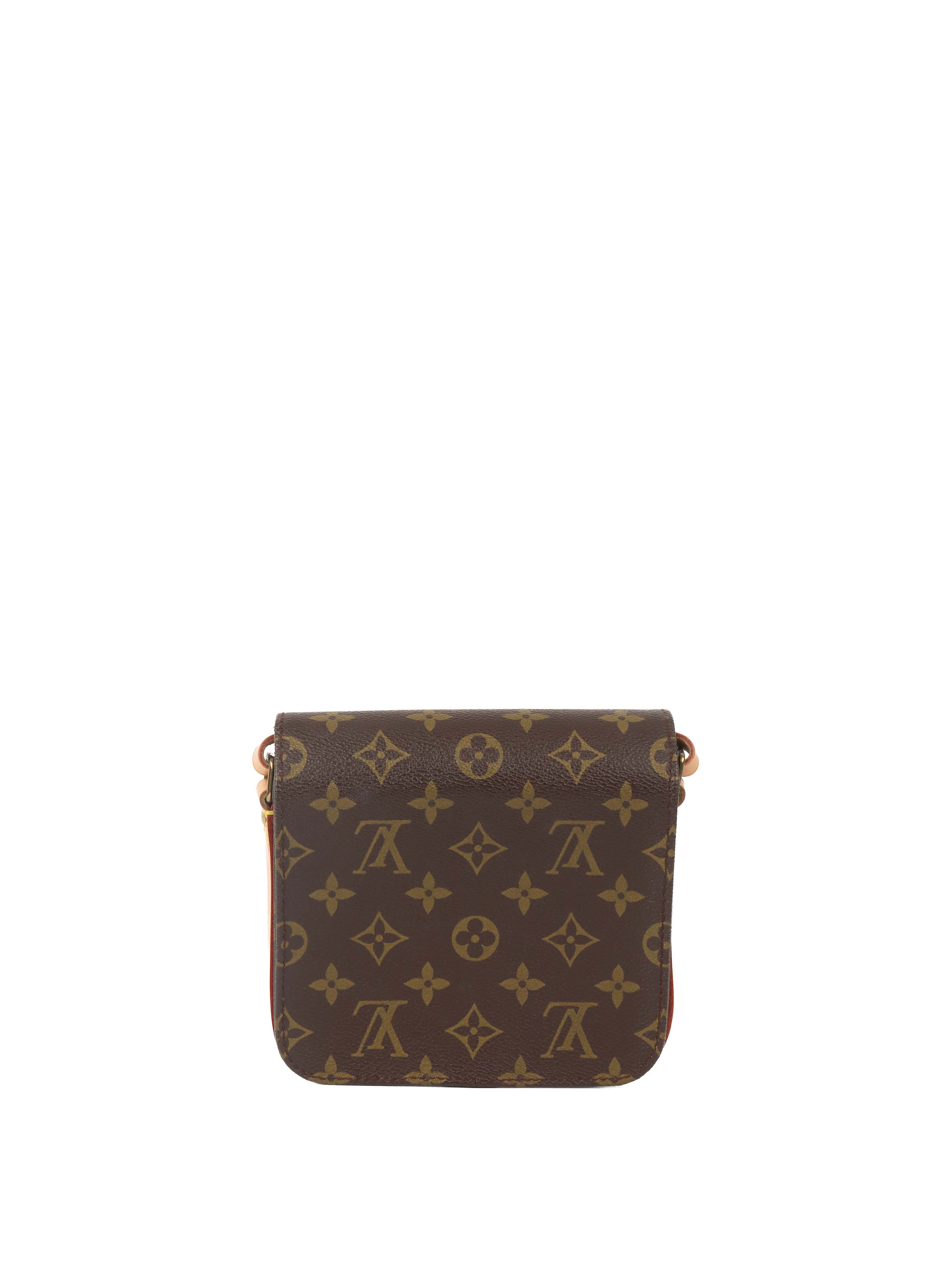 Louis Vuitton Monogram Cartouchiere PM Bag.