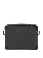 Louis Vuitton Black Handle Soft Trunk.