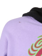 Versace Purple Logo Hoodie.
