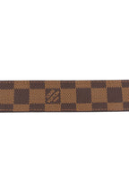 Louis Vuitton Damier Ebene Inventeur Belt.