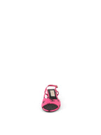 Chanel Dark Pink & Black Sandal