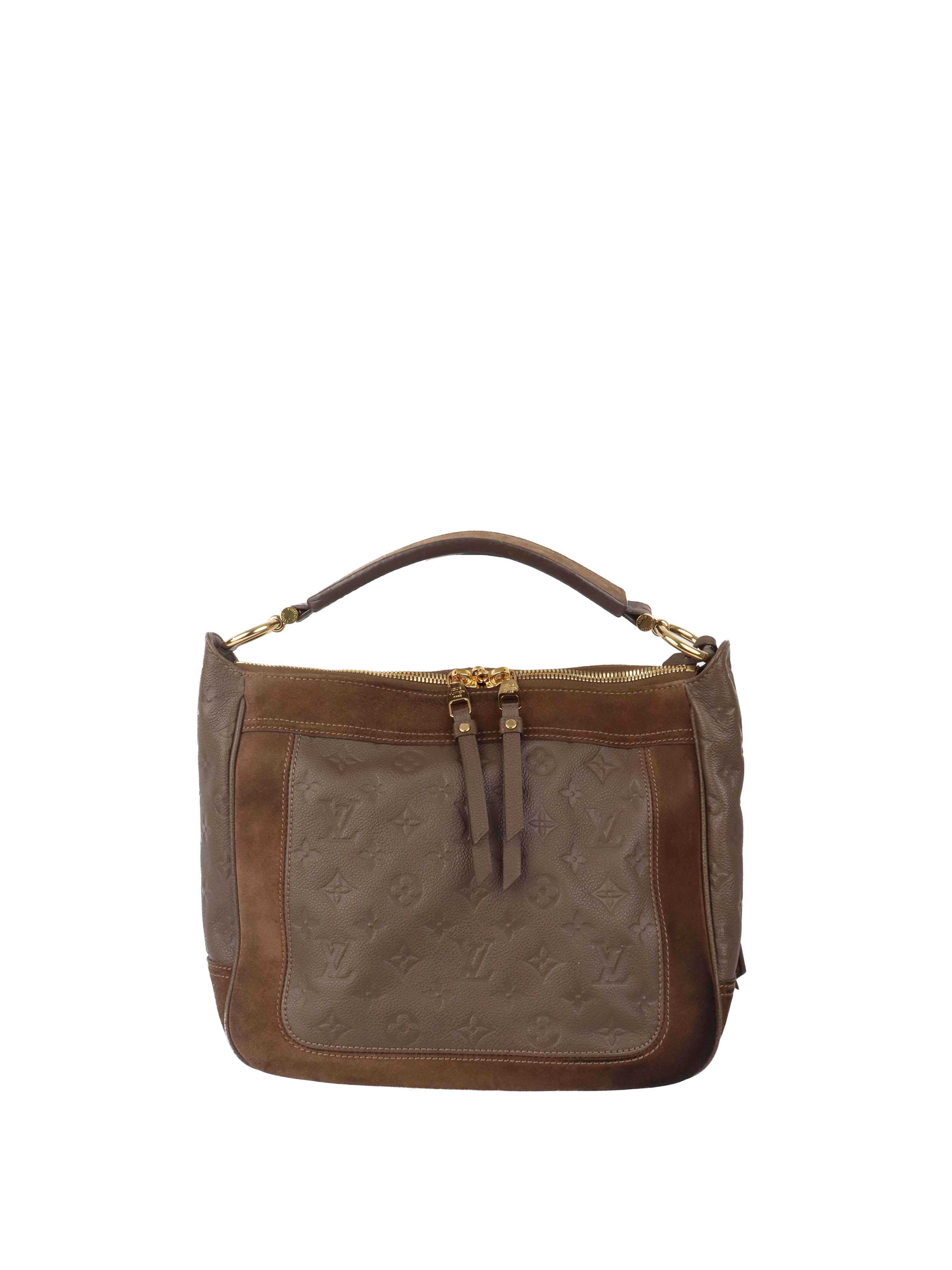 Louis Vuitton Terre Empreinte Monogram Audacieuse PM Bag.