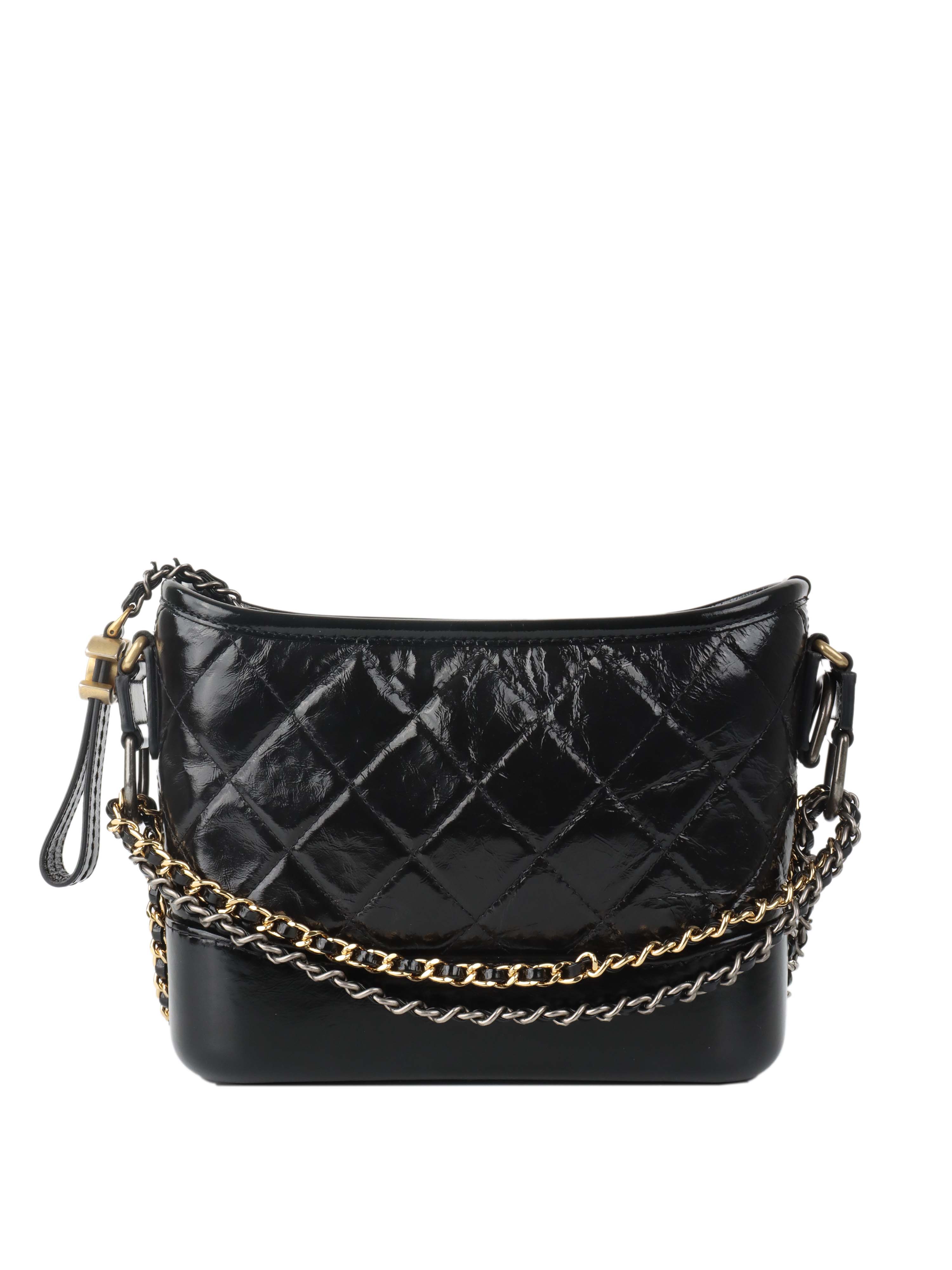 Chanel Black Small Gabrielle GHW.