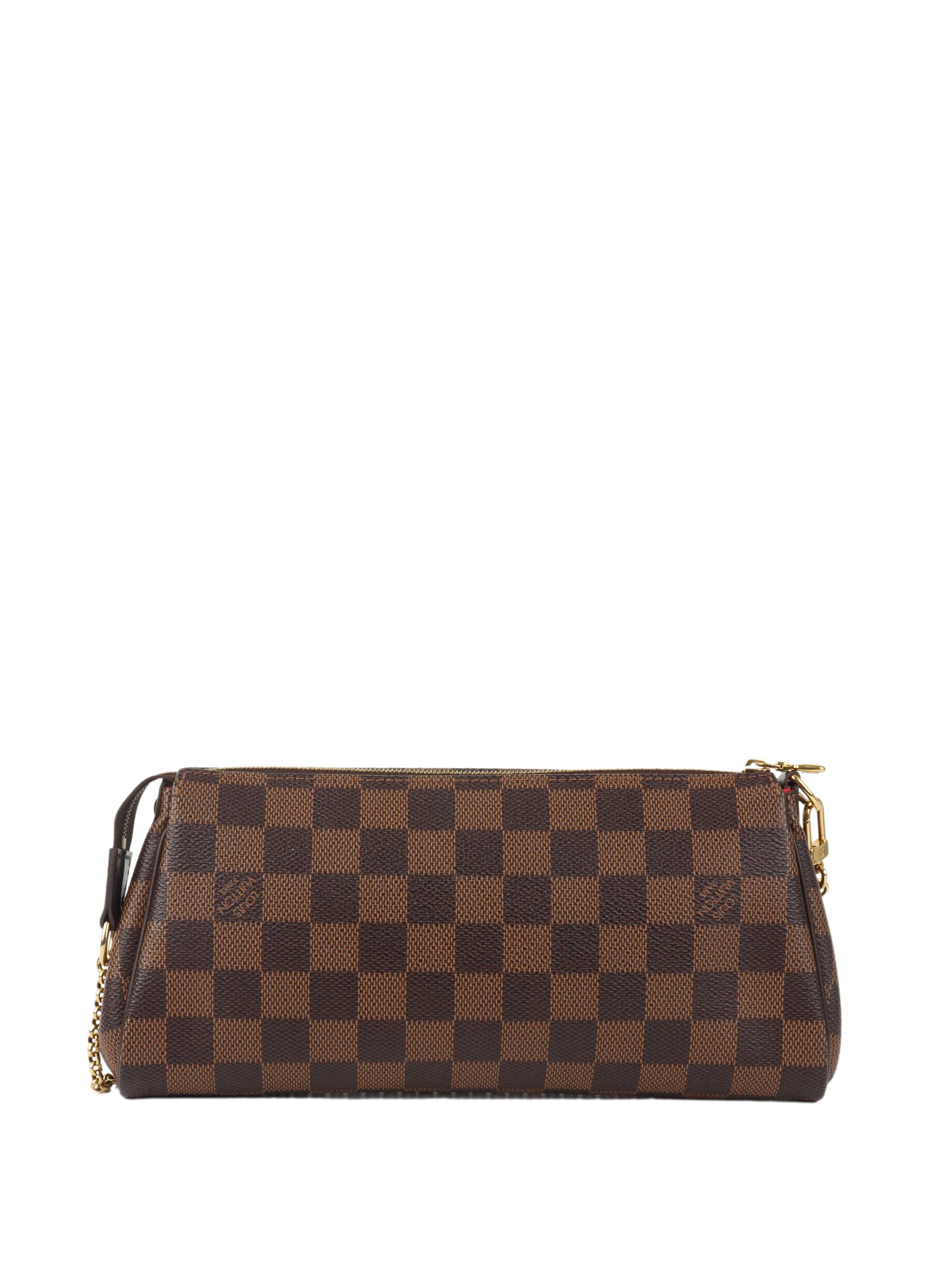 Louis Vuitton Damier Ebene Eva Bag.