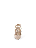 Valentino Poudre Rockstuds Ankle Strap Pump 100mm