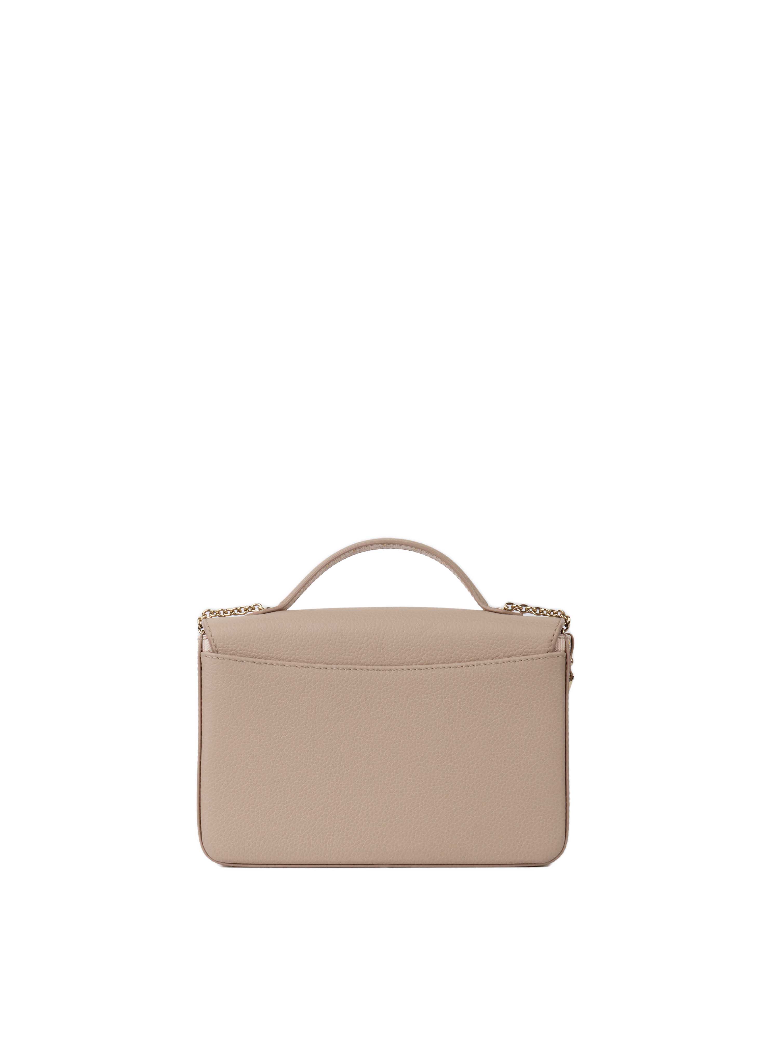 Faure Le Page Flower Top Handle Crossbody Tote.