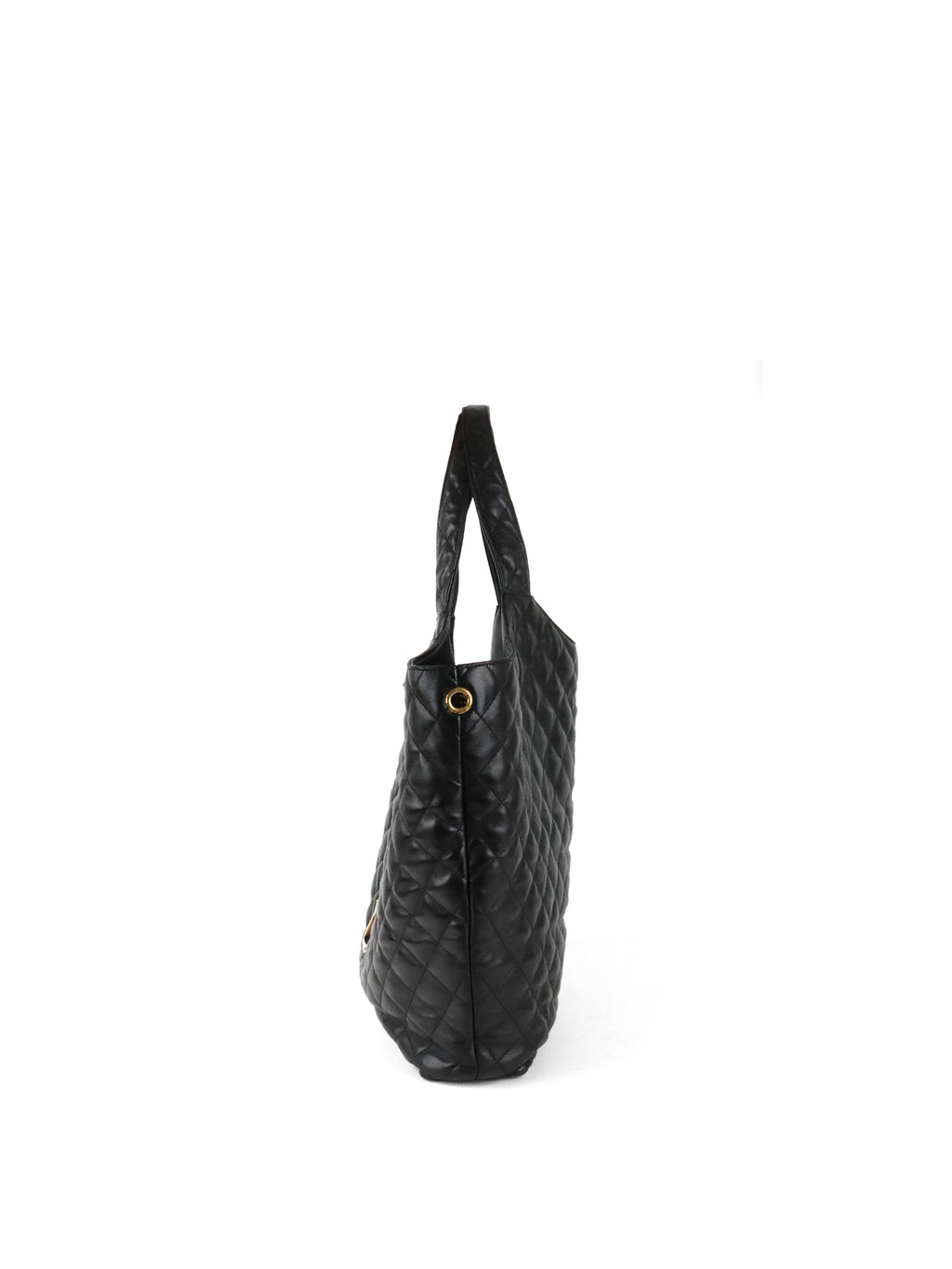 Saint Laurent Black Icare Maxi Shopping Bag