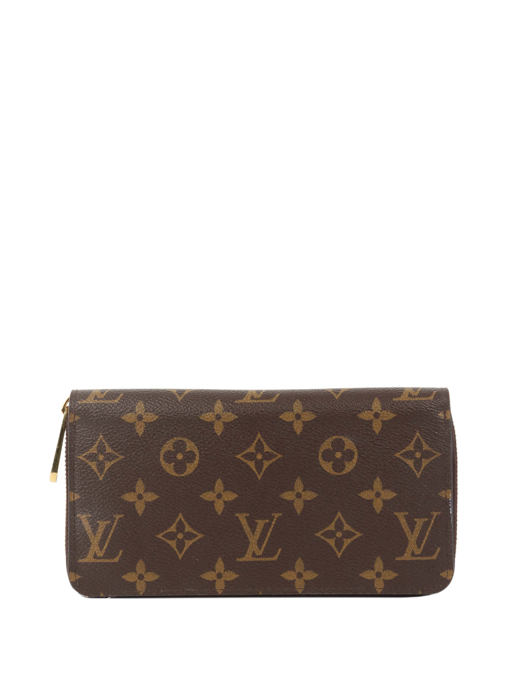 Louis Vuitton Monogram Zippy Long Wallet.