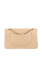 Chanel Beige Medium Classic Flap.