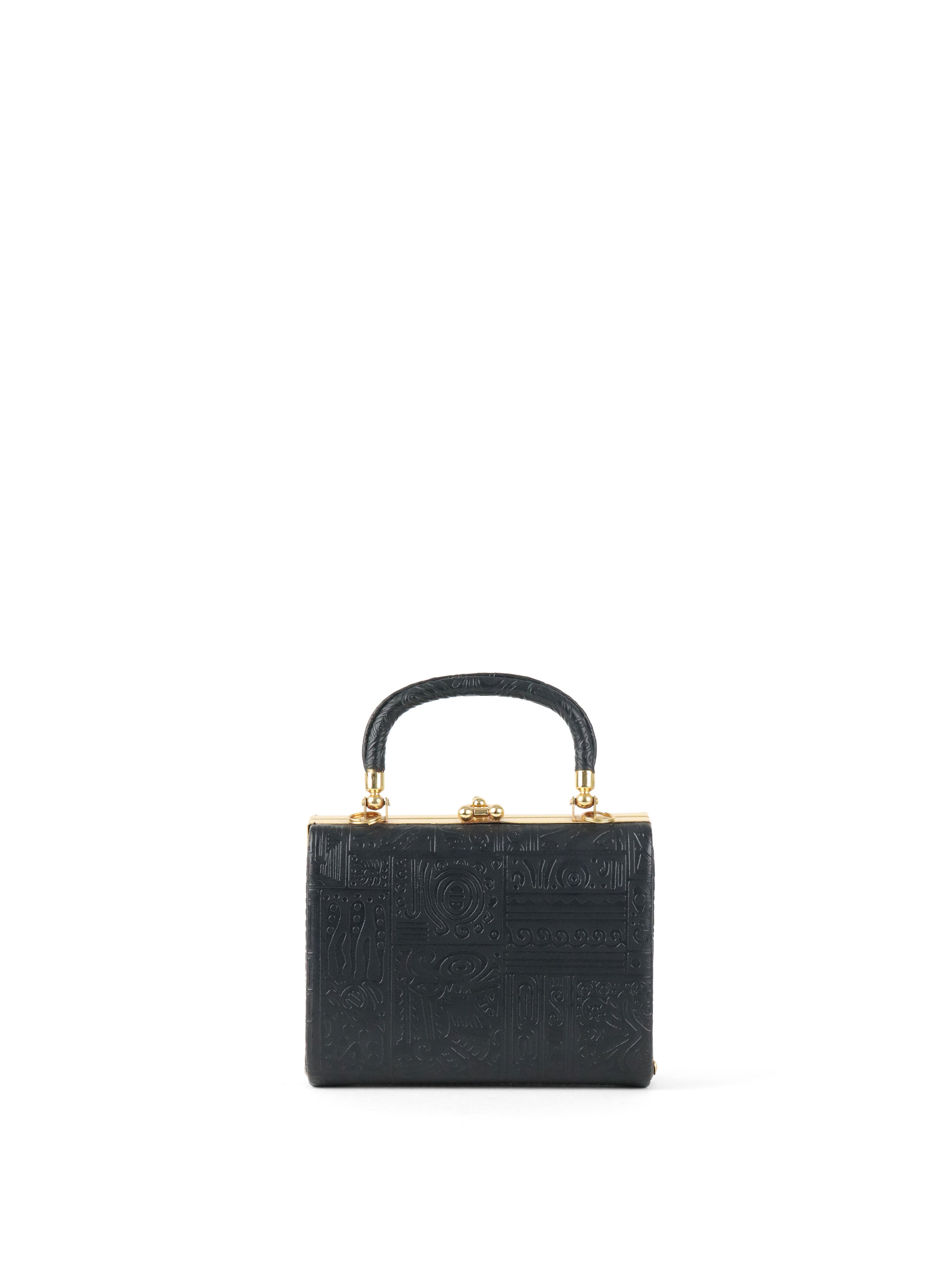 Gianni Versace Black Clutch Bag