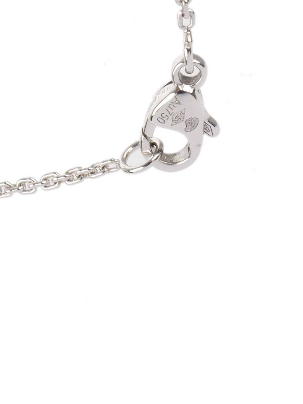 Louis Vuitton Idylle Blossom LV Pendant White Gold & Diamond.