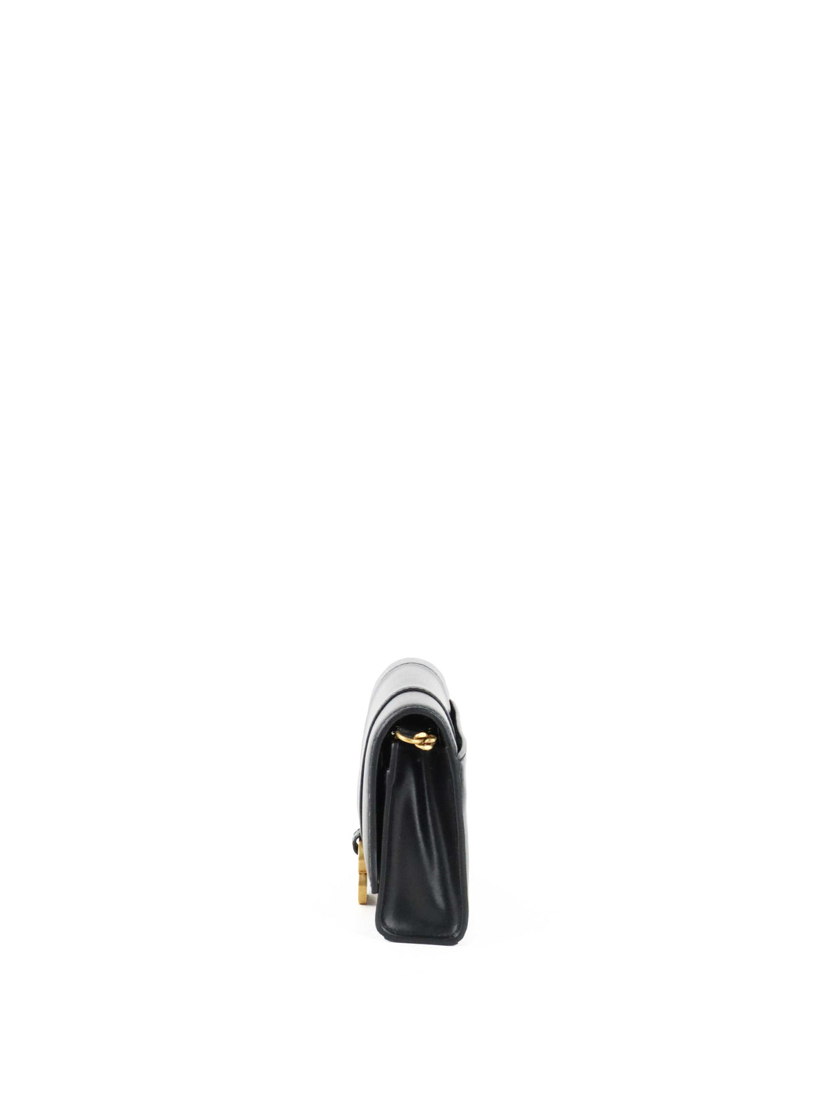 Balenciaga Black Hourglass Wallet On Chain