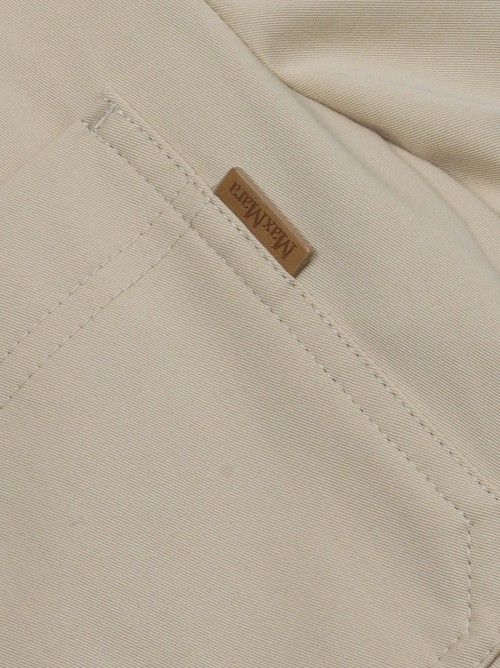 Max Mara Single-Breasted Cotton Blazer.