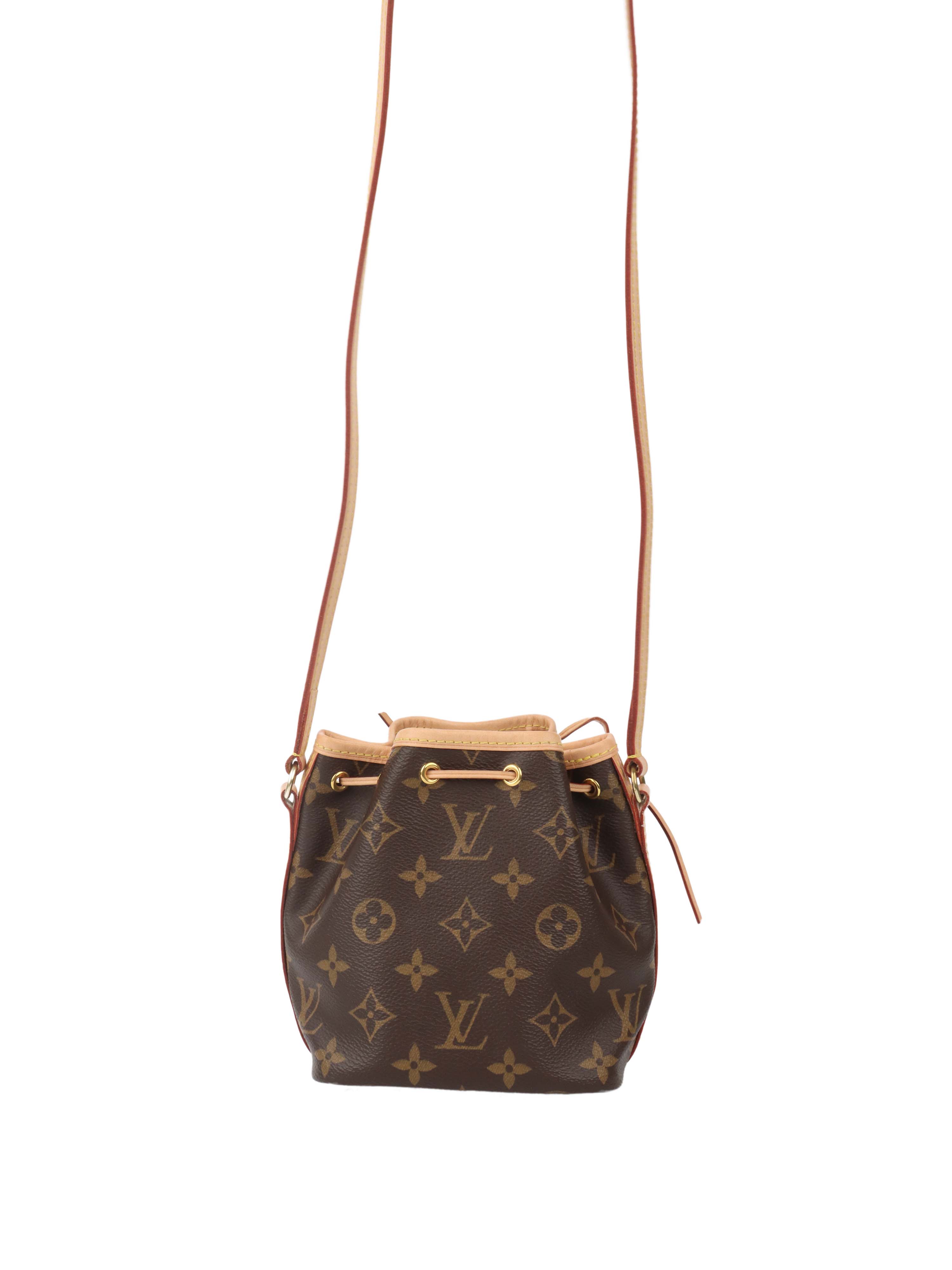 Louis Vuitton Monogram Nano Noe Bag.