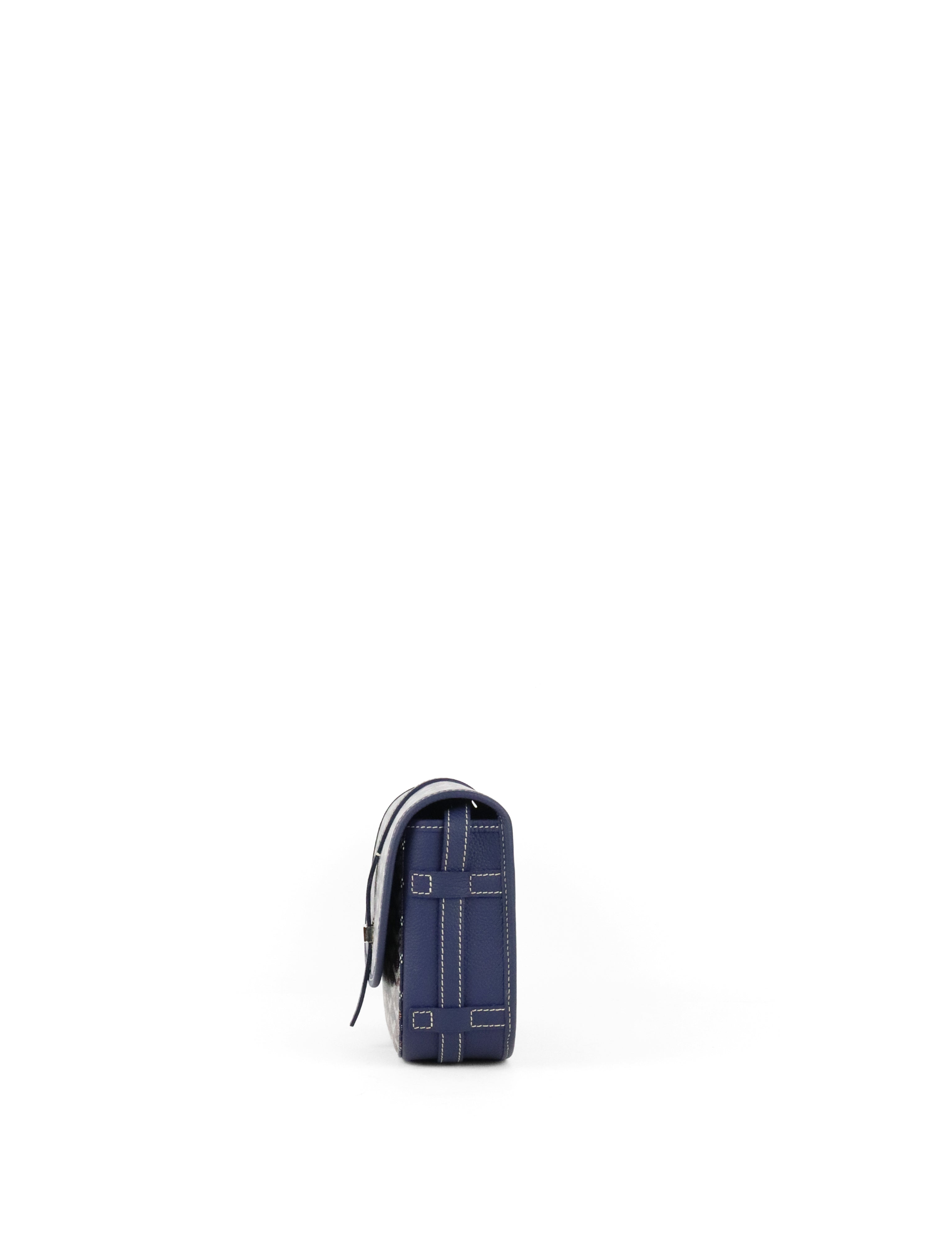 Goyard Navy Blue Sac Belvedere PM Bag