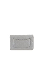 Chanel Grey Caviar Wallet on Chain LGHW