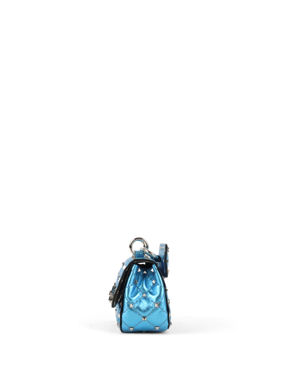 Valentino Blue Electric Cerulean Rockstud Spike Micro Bag