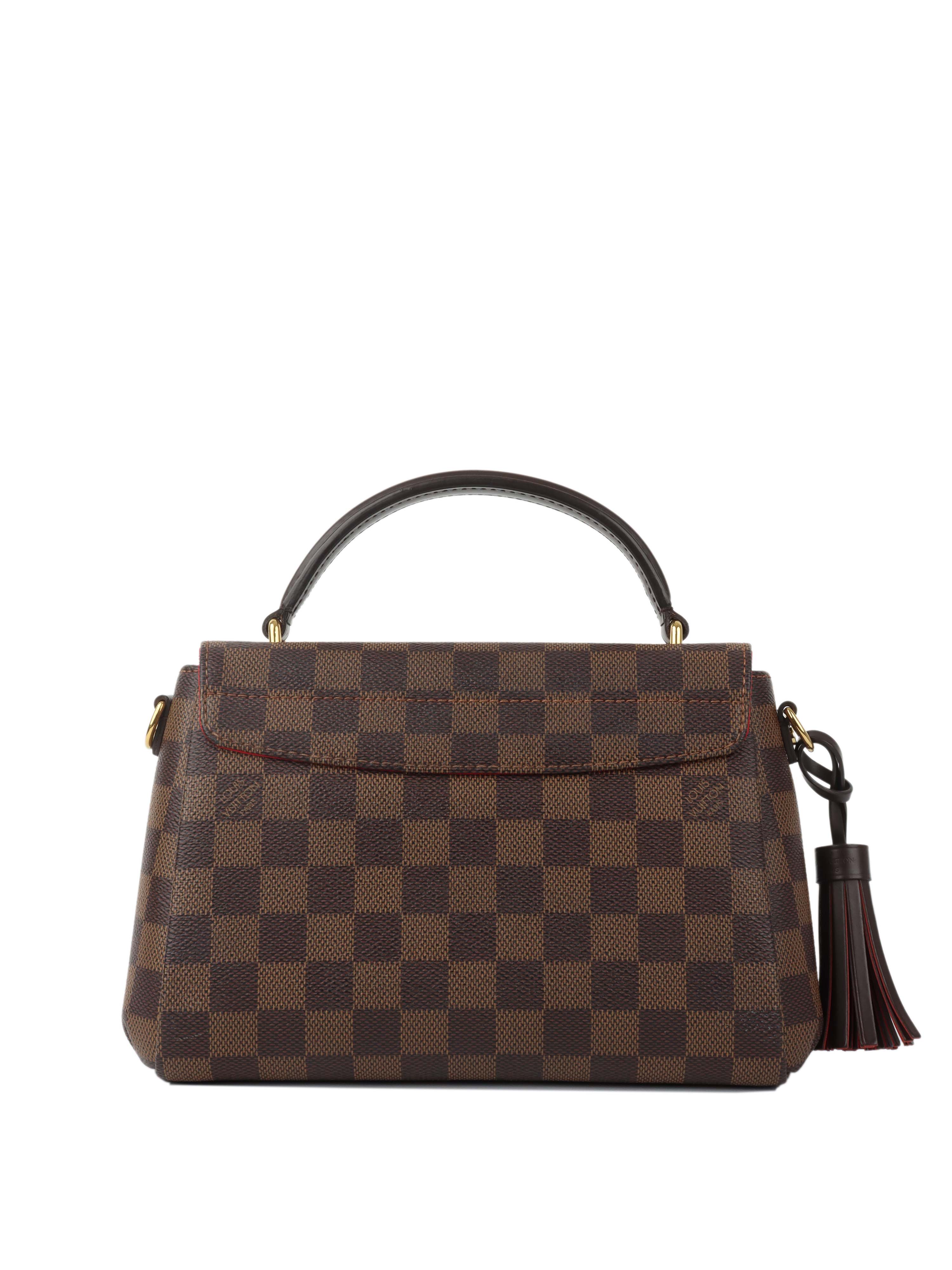 Louis vuitton Damier Ebene Croisette Bag.