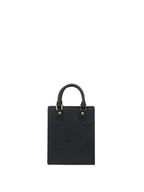 Louis Vuitton Black Mini Sac Plat.