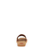 Chloe Tan Woody Flat Mules