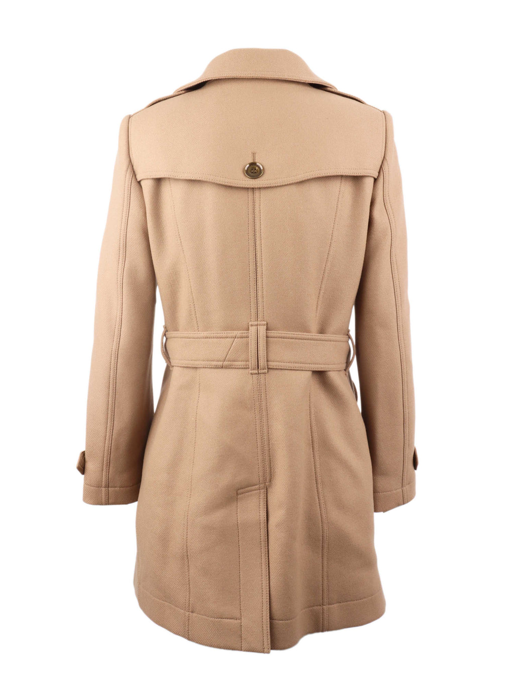Burberry Camel Cashmere Coat.