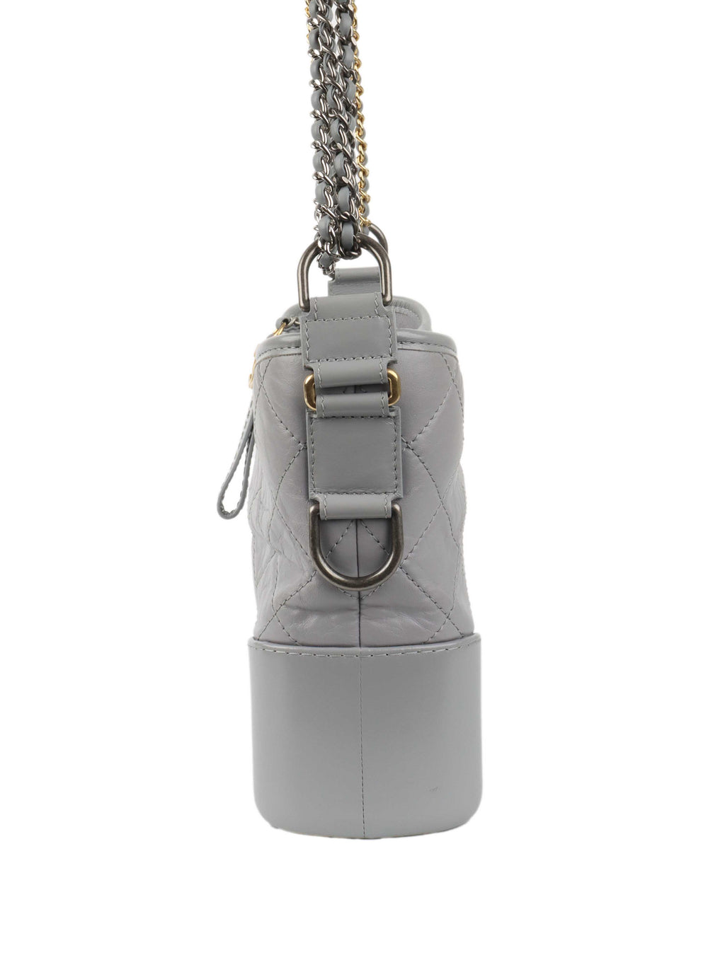 Chanel Medium Light Grey Gabrielle Bag.