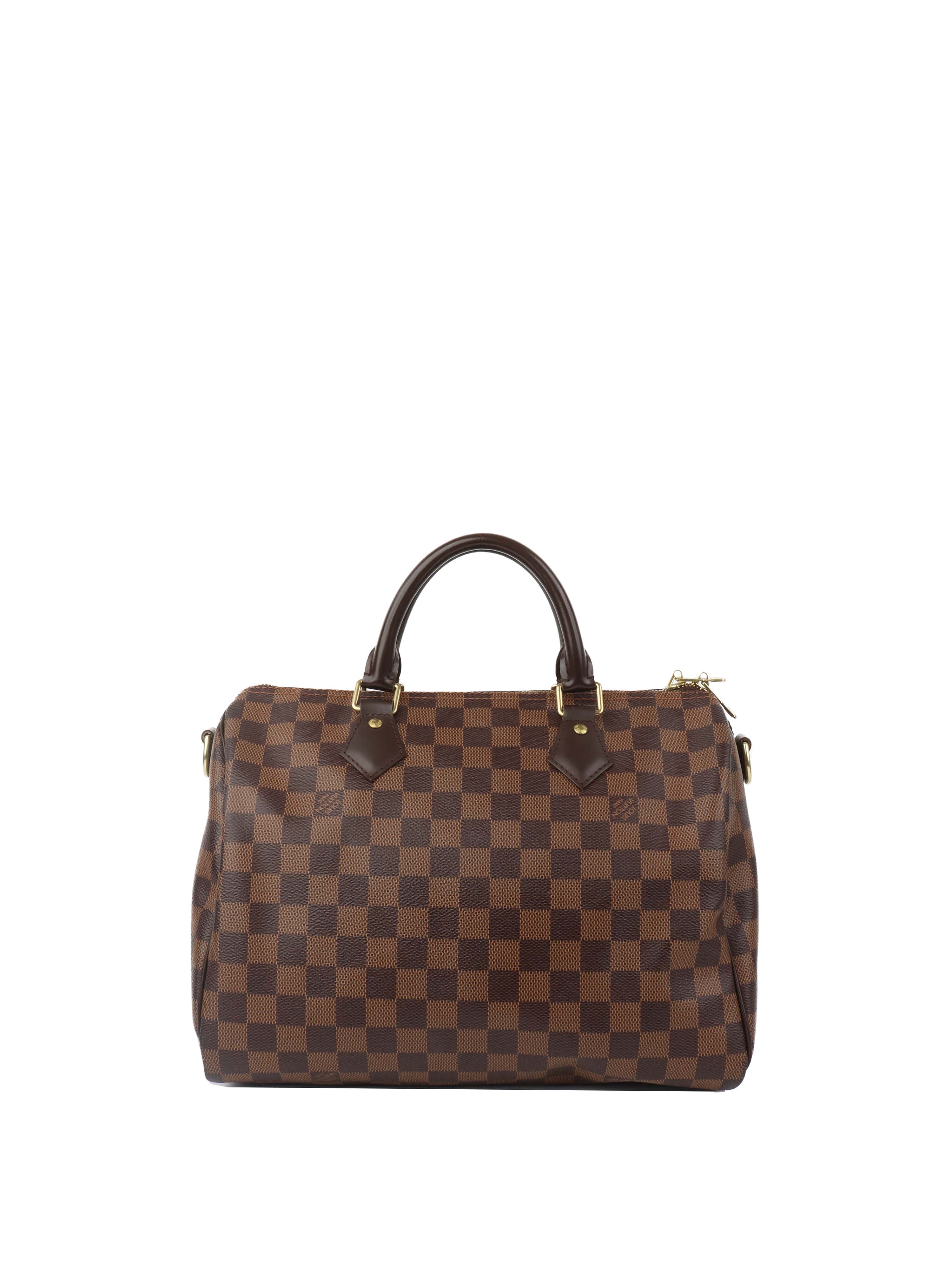 Louis Vuitton Damier Ebene Bandouliere Speedy 30