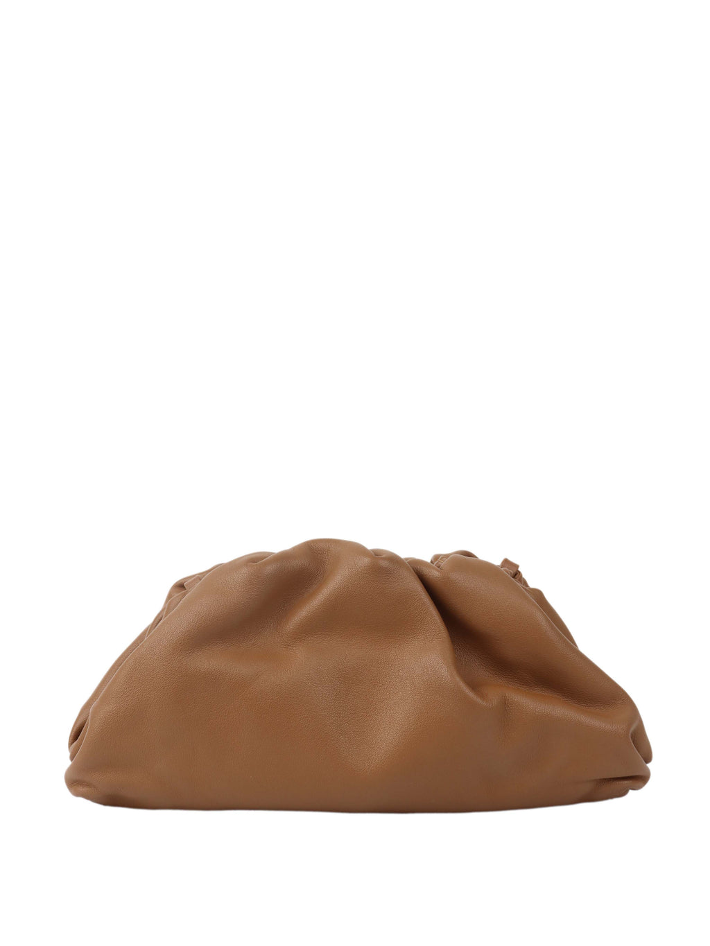 Bottega Veneta Mini Pouch in Tan.