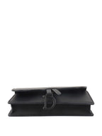 Dior Black Saddle Belt Pouch.