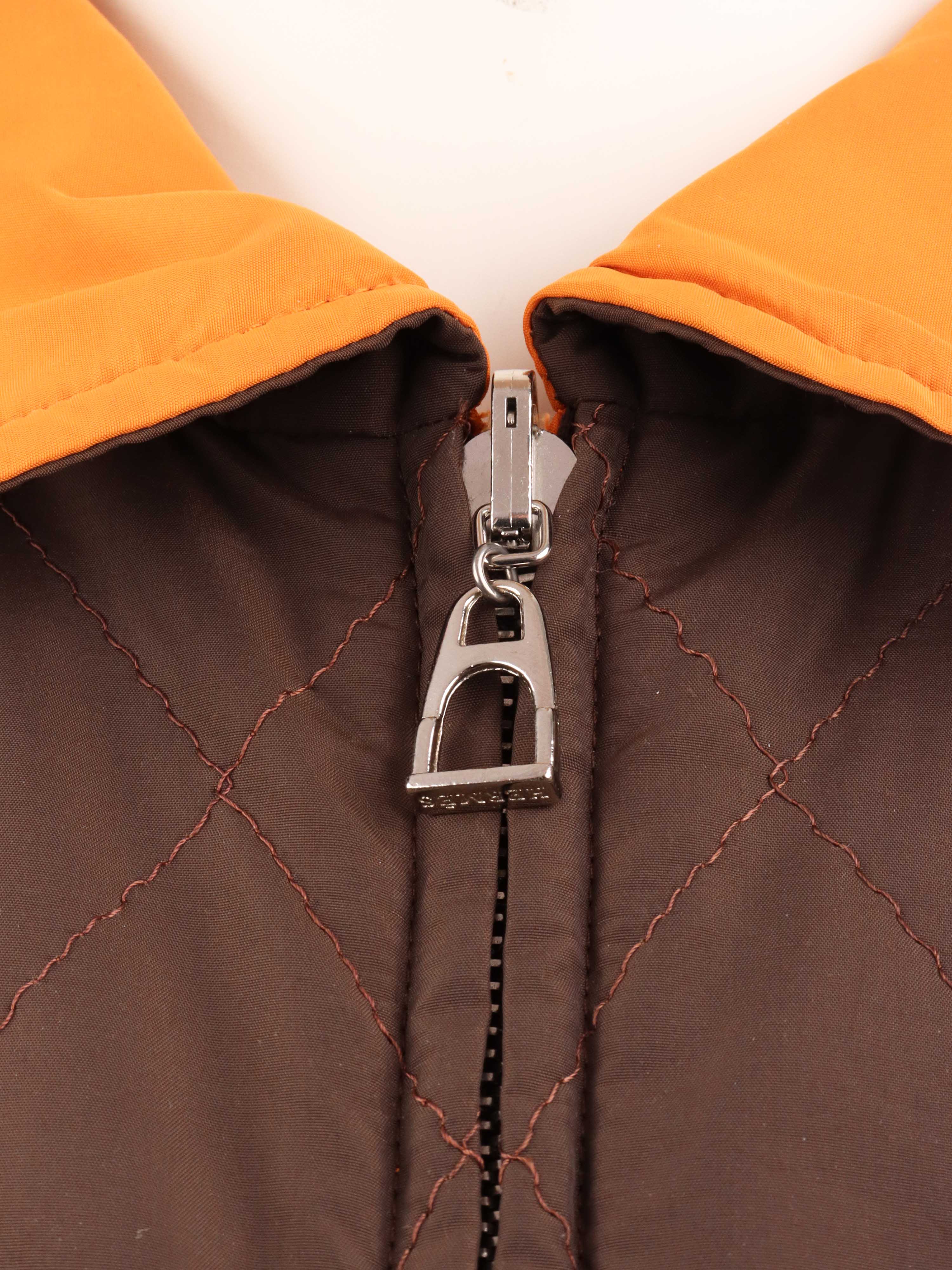 Hermes Reversible Quilted Jacket.