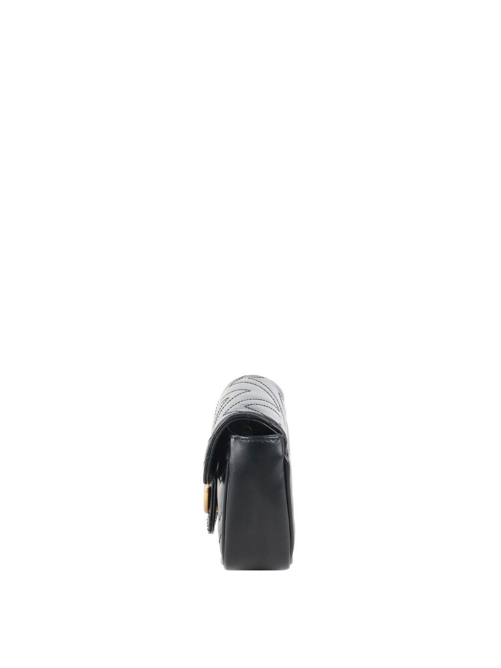 Gucci Super Mini Black Marmont Bag.