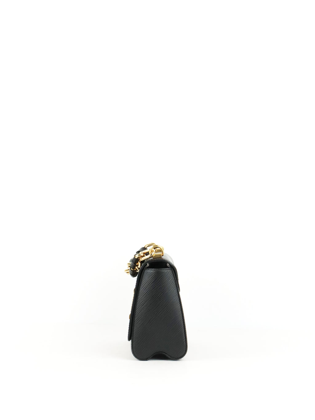 Louis Vuitton Black Epi Twist MM Chain Handle Bag