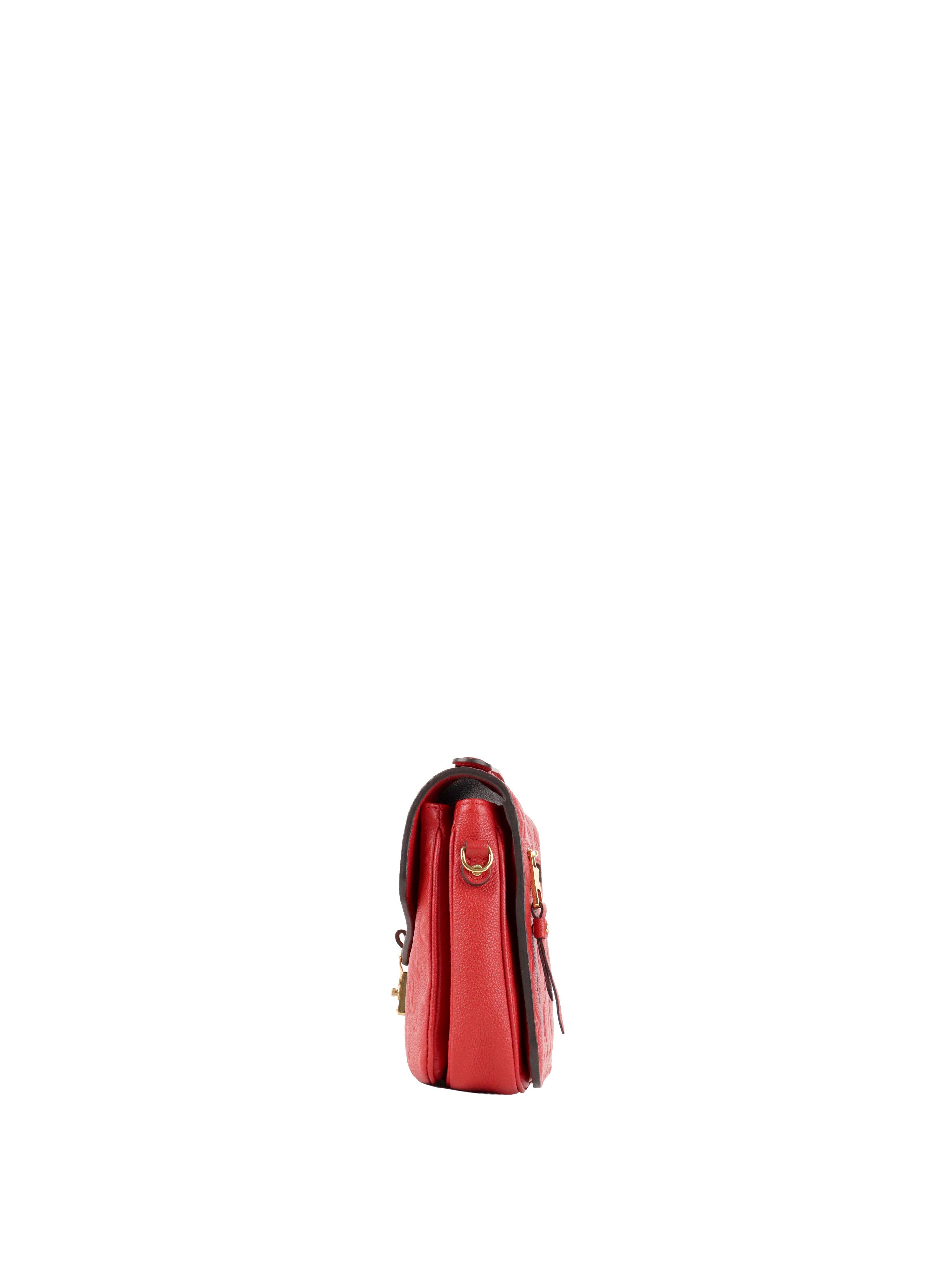 Louis Vuitton Red Monogram Empriented Metis Bag