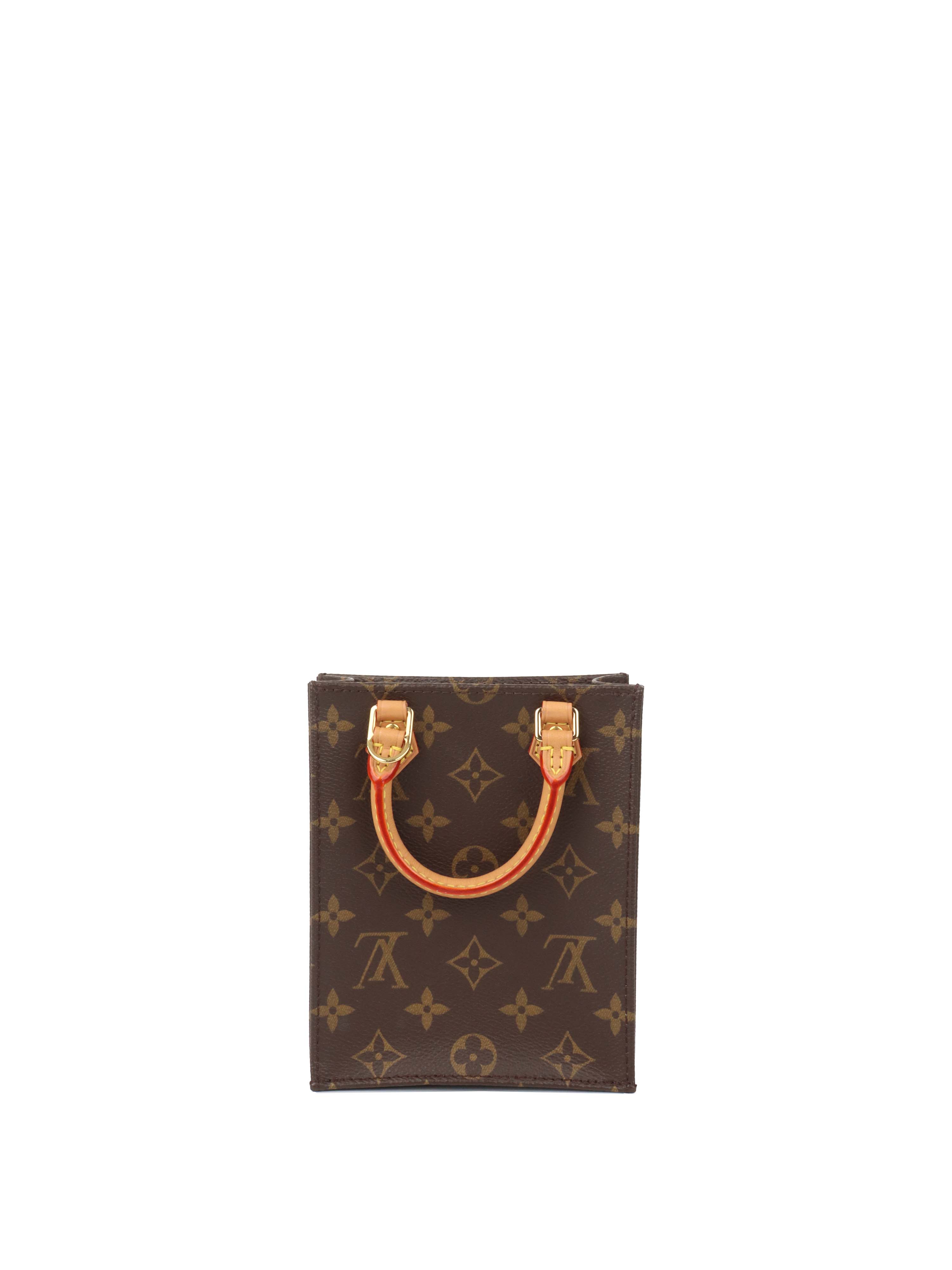 Louis Vuitton Monogram Petit Sac Plat.