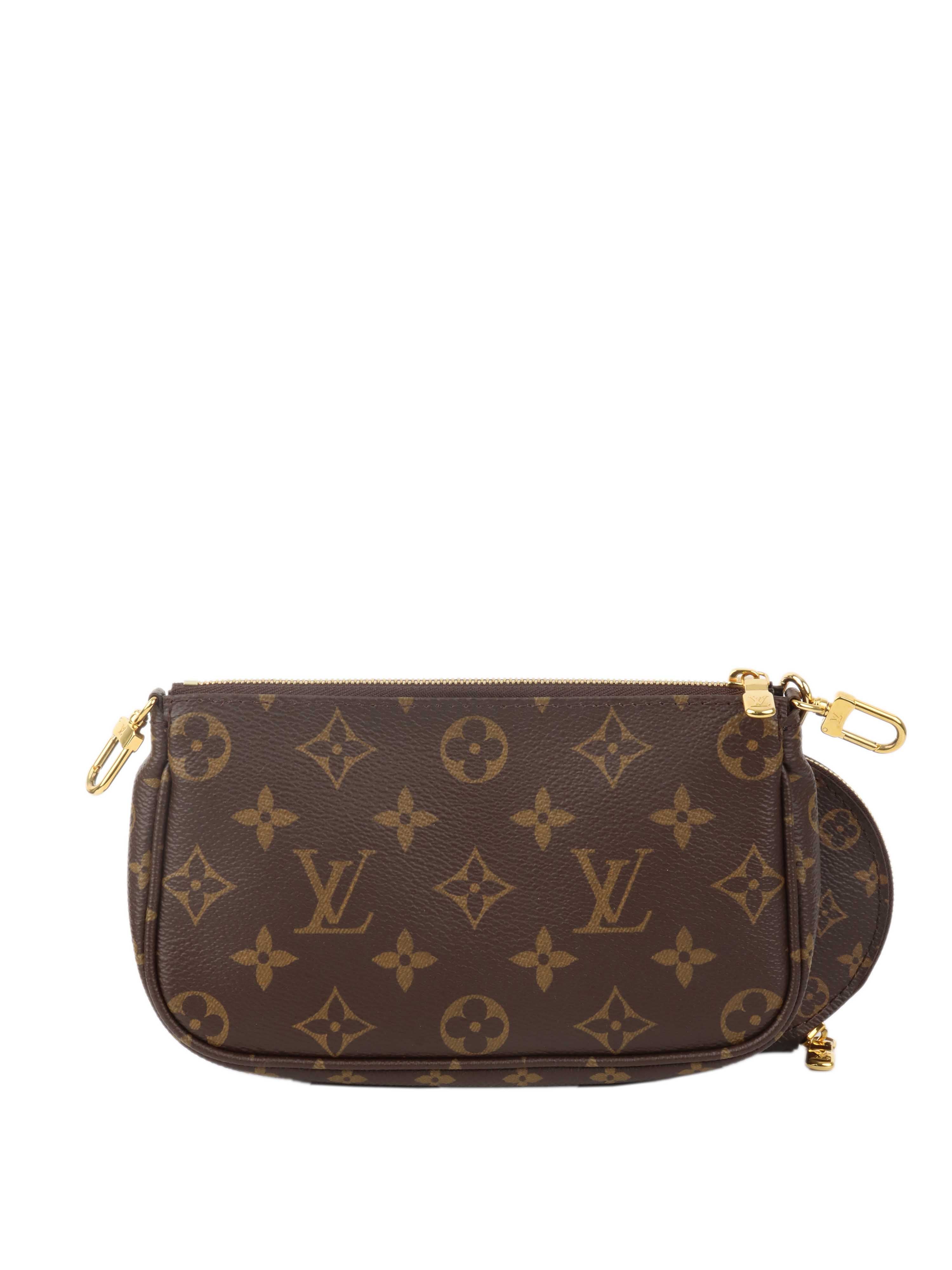 Louis Vuitton Khaki Multi Pochette Accessoire.