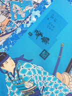 Hermes Les Artisans d'Hermes 2020 Akira Yamaguchi Scarf