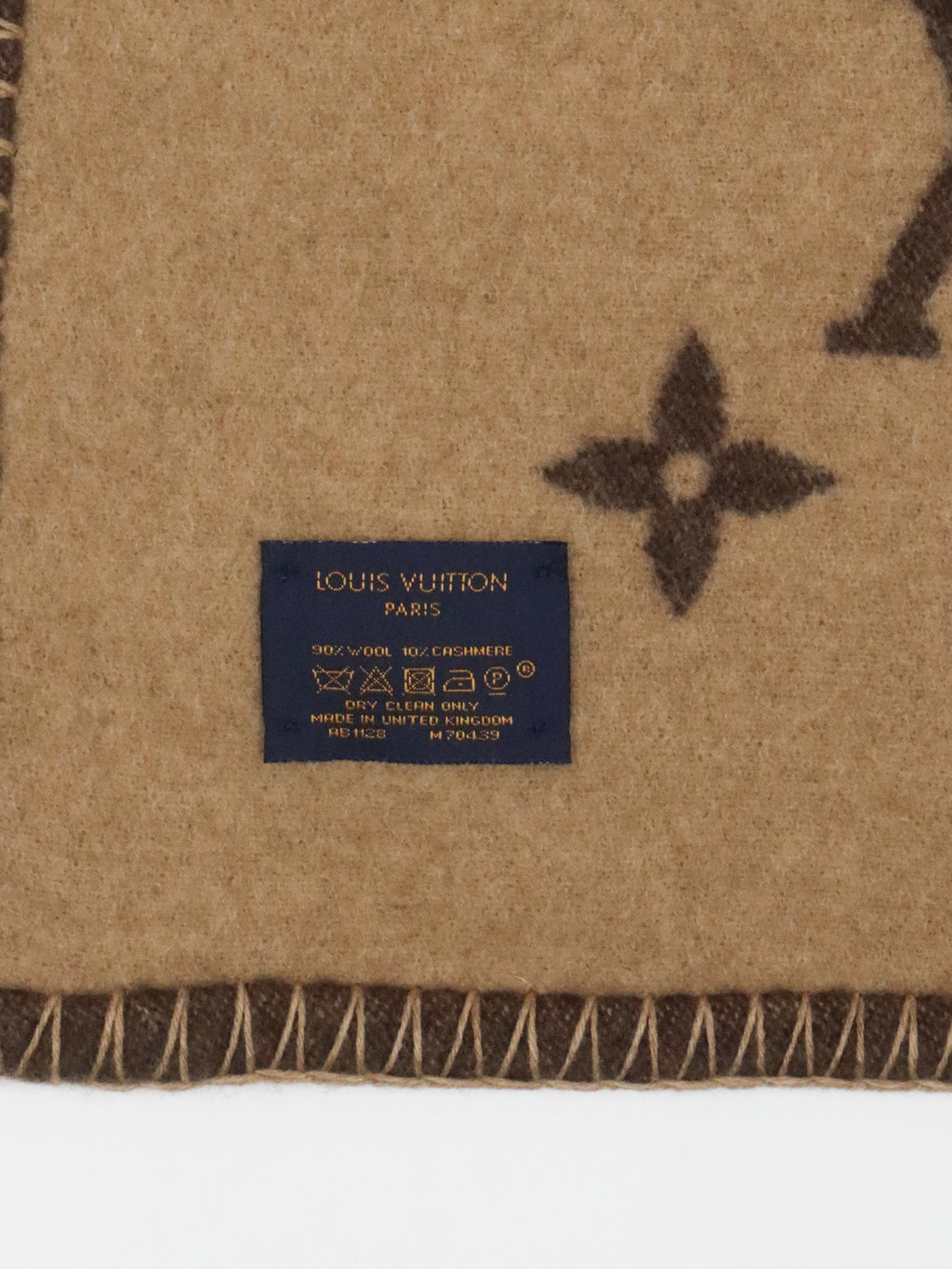 Louis Vuitton Dark Brown Neo Monogram Blanket