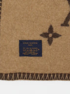 Louis Vuitton Dark Brown Neo Monogram Blanket