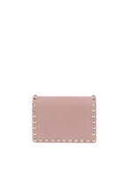 Valentino Garavani Pink Rockstud Cross Body Bag.