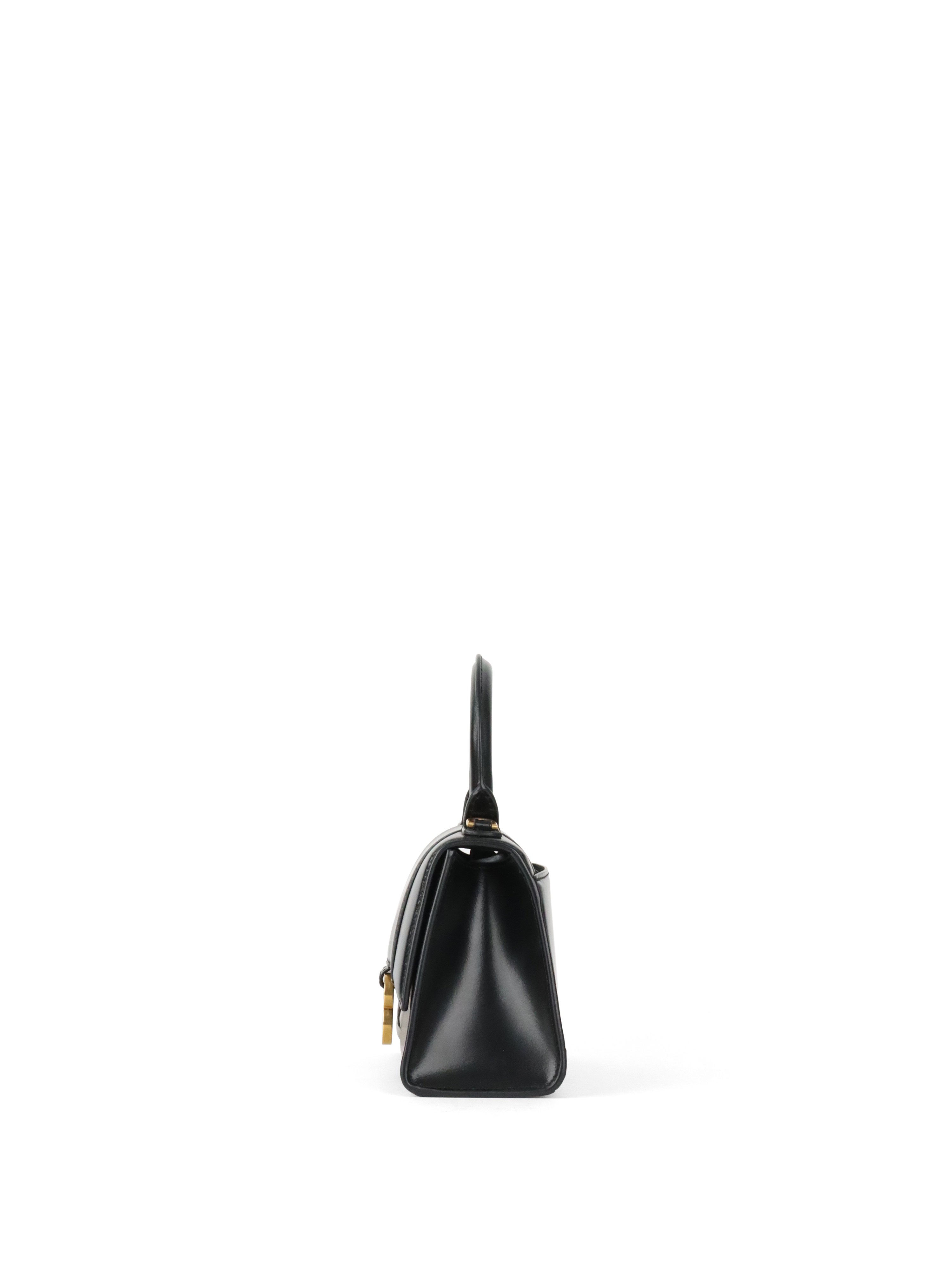Balenciaga Black Hourglass XS Bag