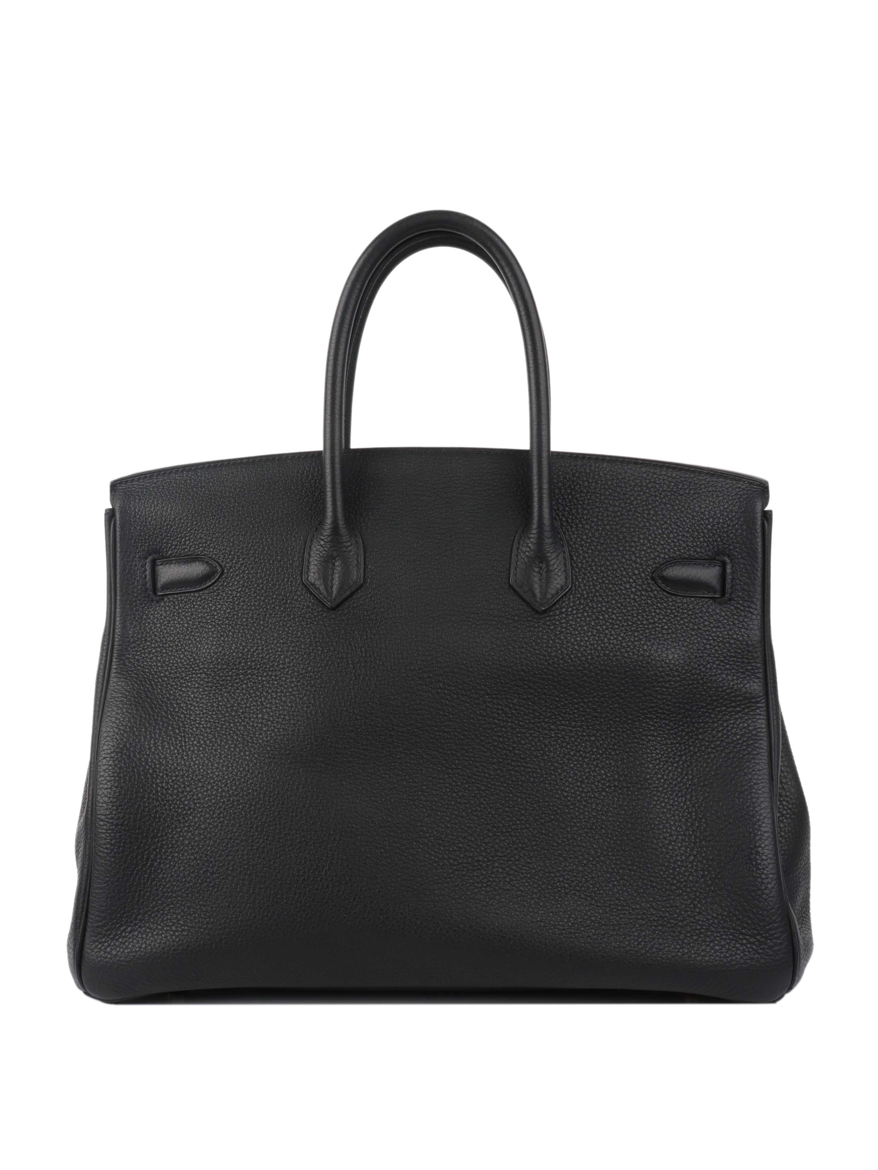 Hermes Noir Birkin 35 GHW 2011.