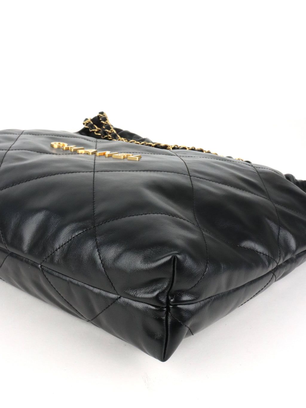 Chanel 22 Medium Black Bag.