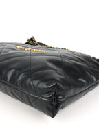 Chanel 22 Medium Black Bag.