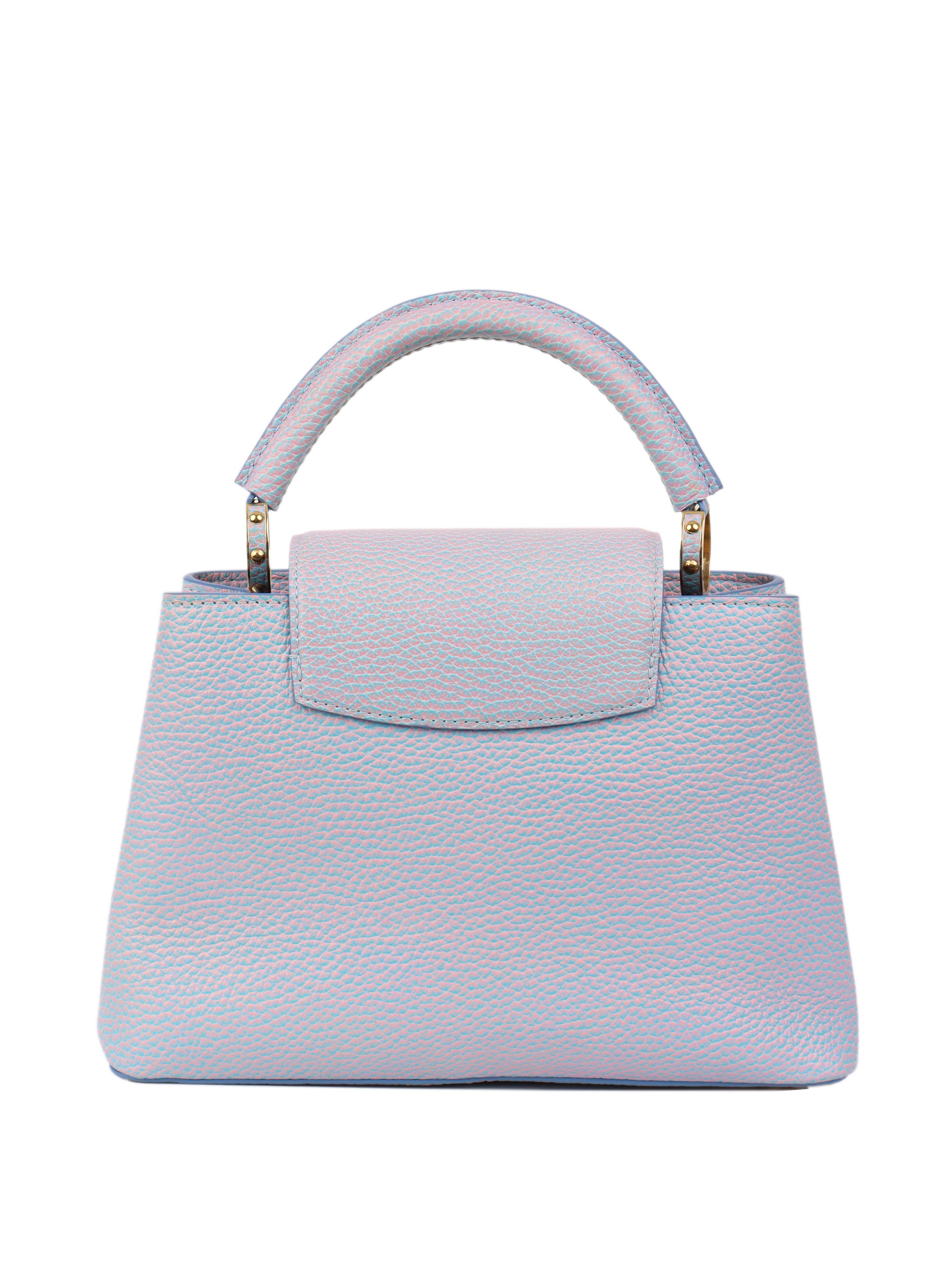 Louis Vuitton Pink & Blue Capucines.