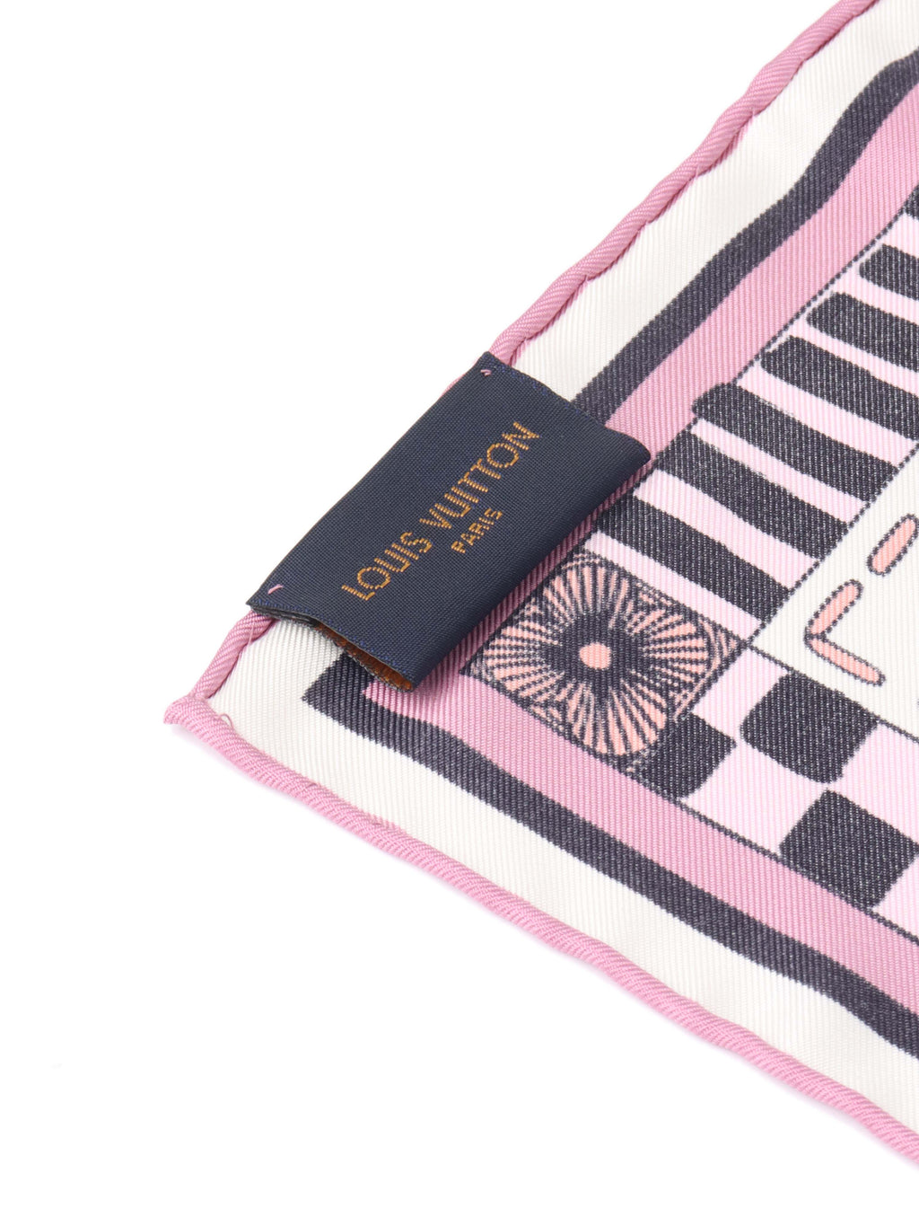 Louis Vuitton Jeu De Louis Multicolour Silk Scarf.