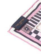 Louis Vuitton Jeu De Louis Multicolour Silk Scarf.