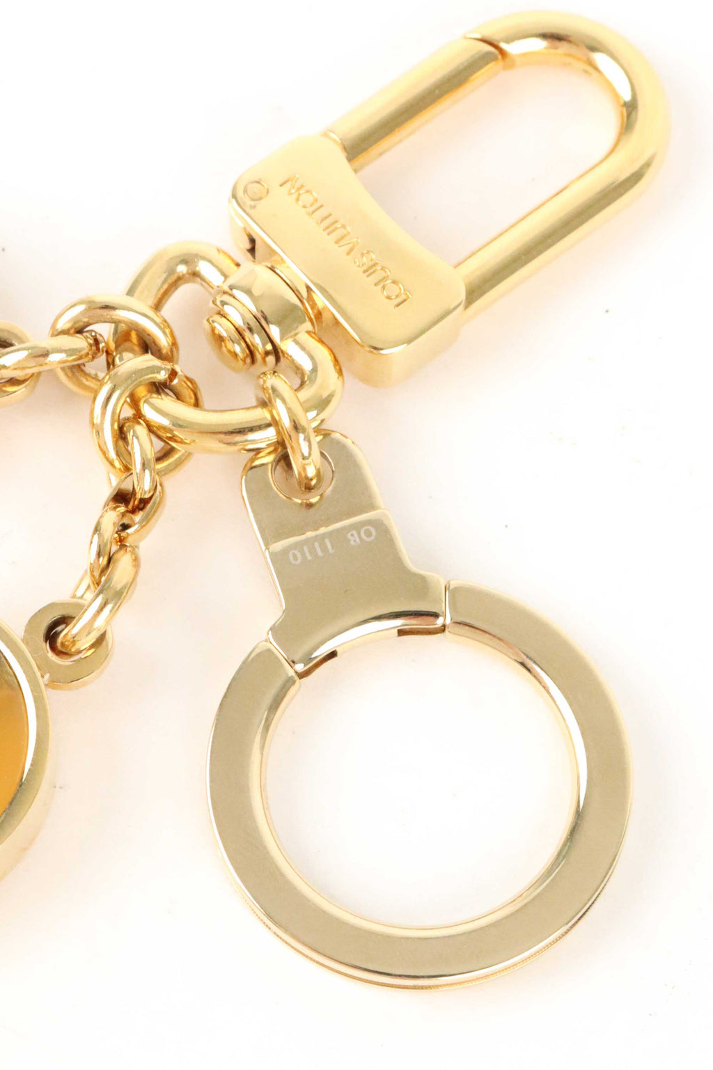 Louis Vuitton Resin Confidence Tortoiseshell Bag Charm